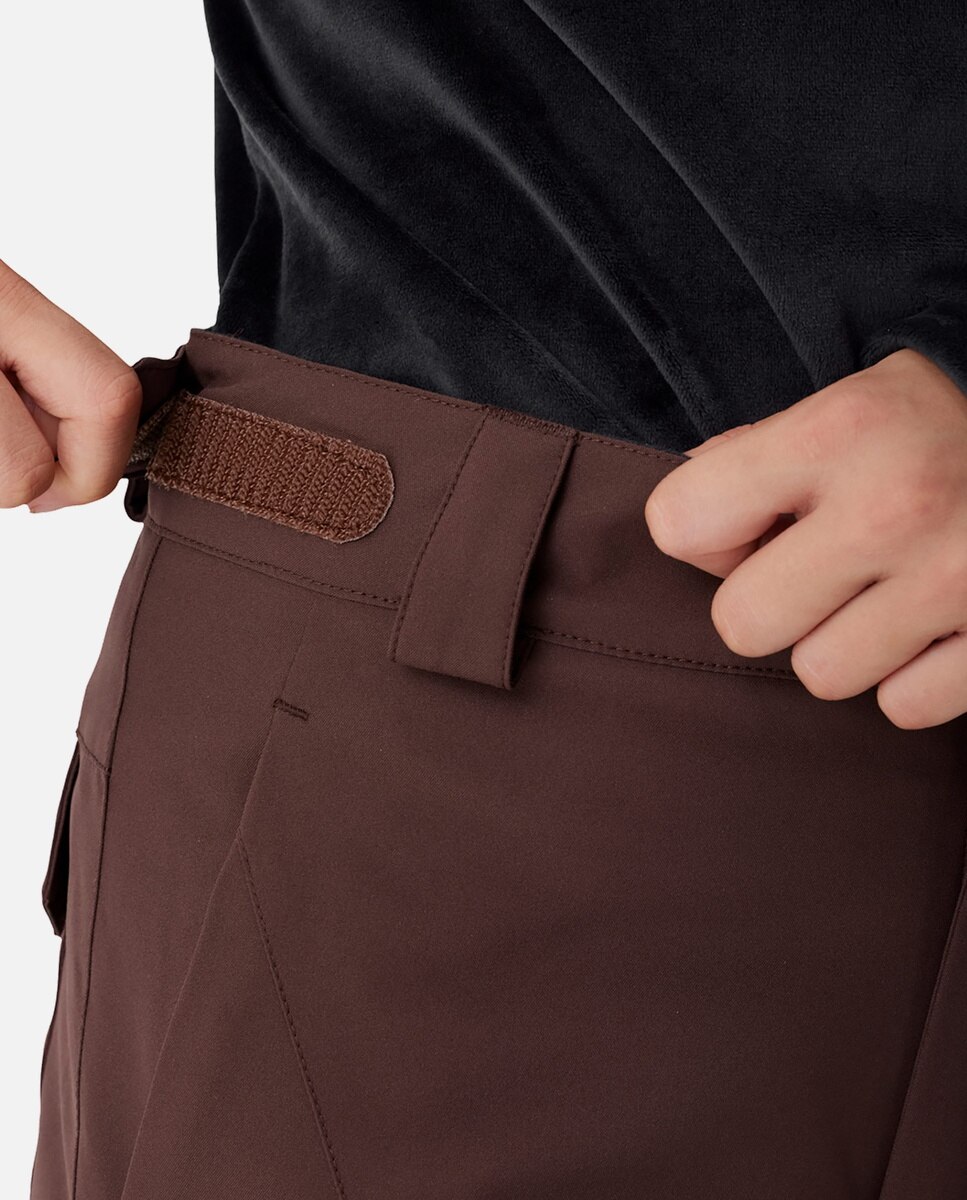 Imagen 3 de Pantalón de esquí de niño OLYMPIA Spyder - Marrón Marrón