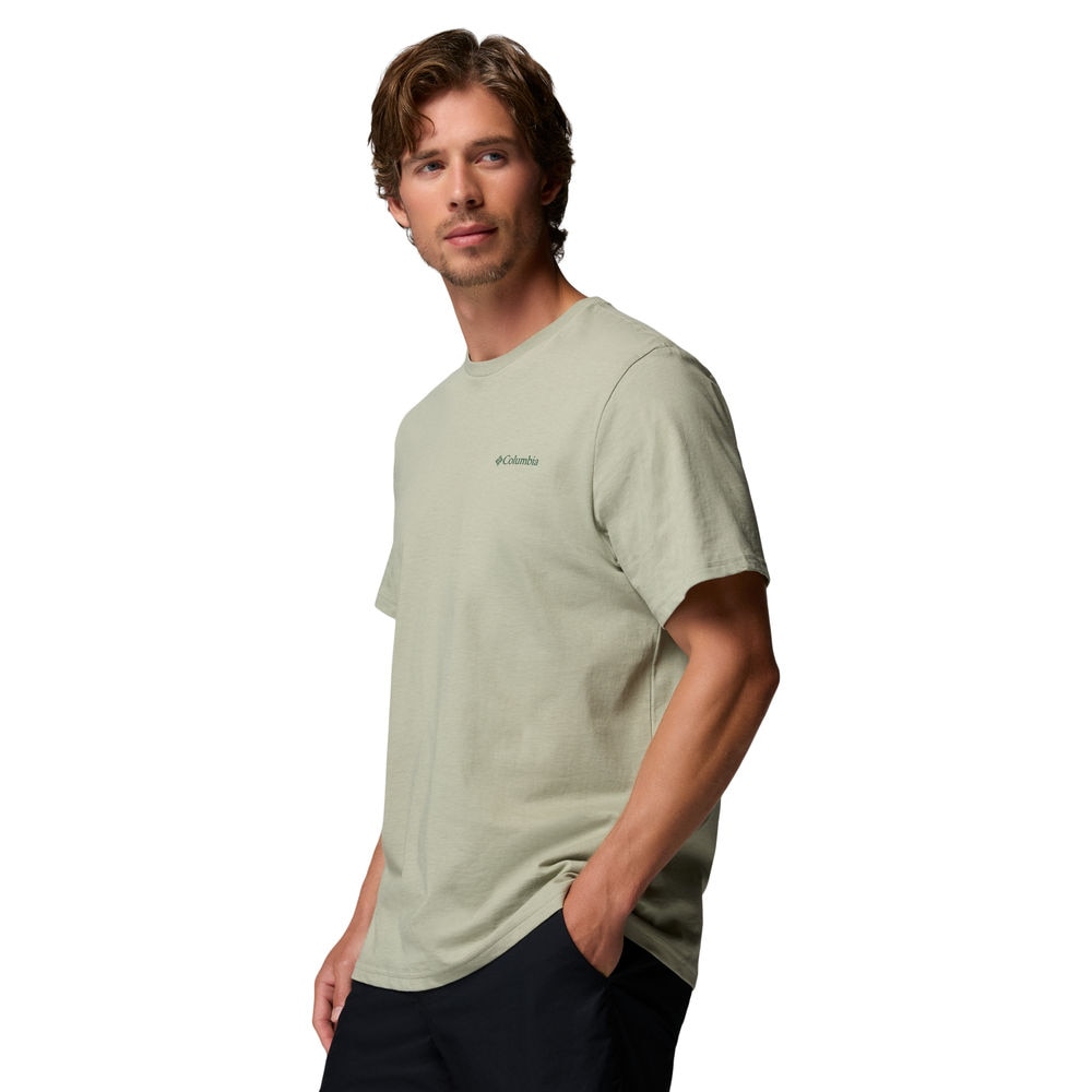 Camiseta de manga corta hombre CSC™ Outdoor Columbia - Verde Verde-3