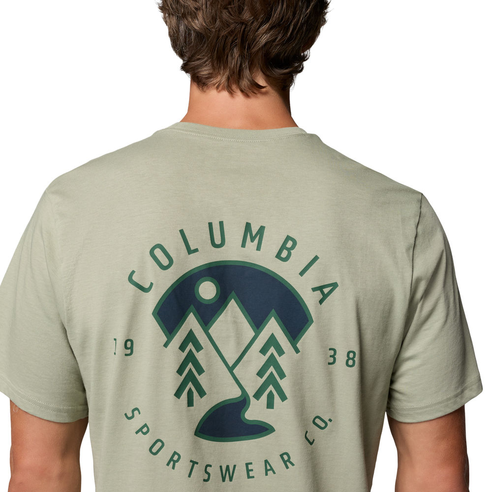 Camiseta de manga corta hombre CSC™ Outdoor Columbia - Verde Verde-5