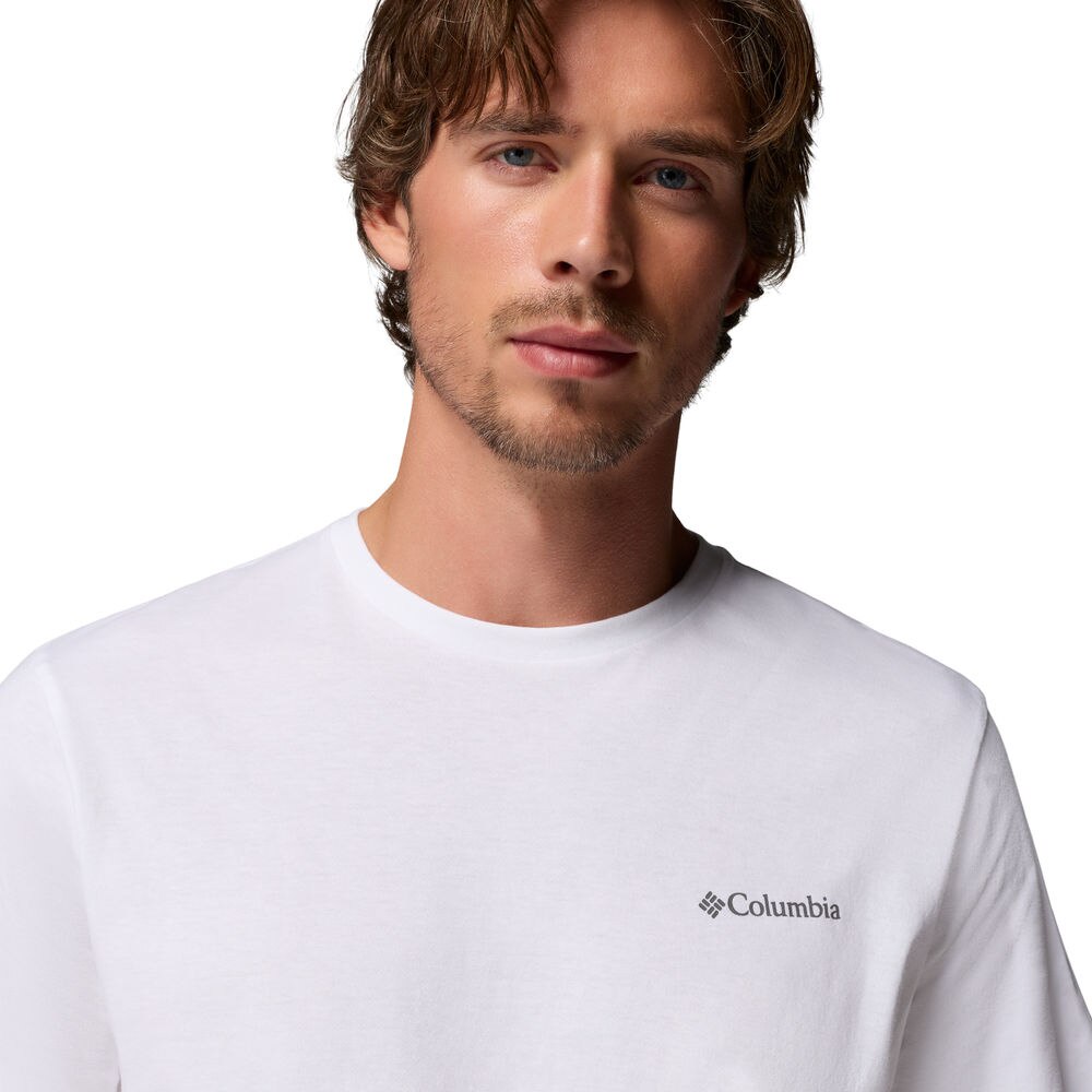 Camiseta de manga corta hombre CSC™ Outdoor Columbia - Blanco Blanco-4