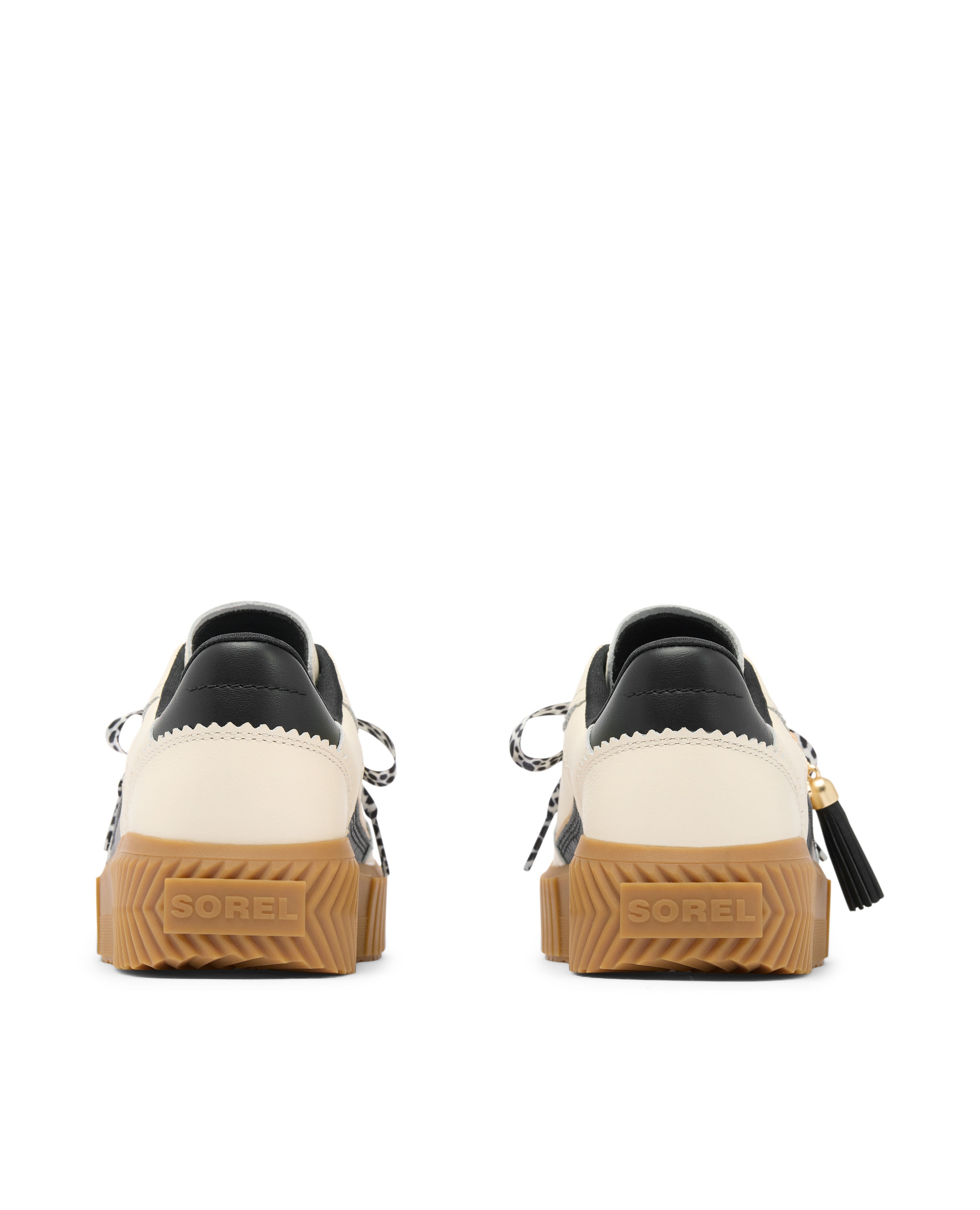 Zapatillas de mujer piel - Sorel - Blanco Blanco-3