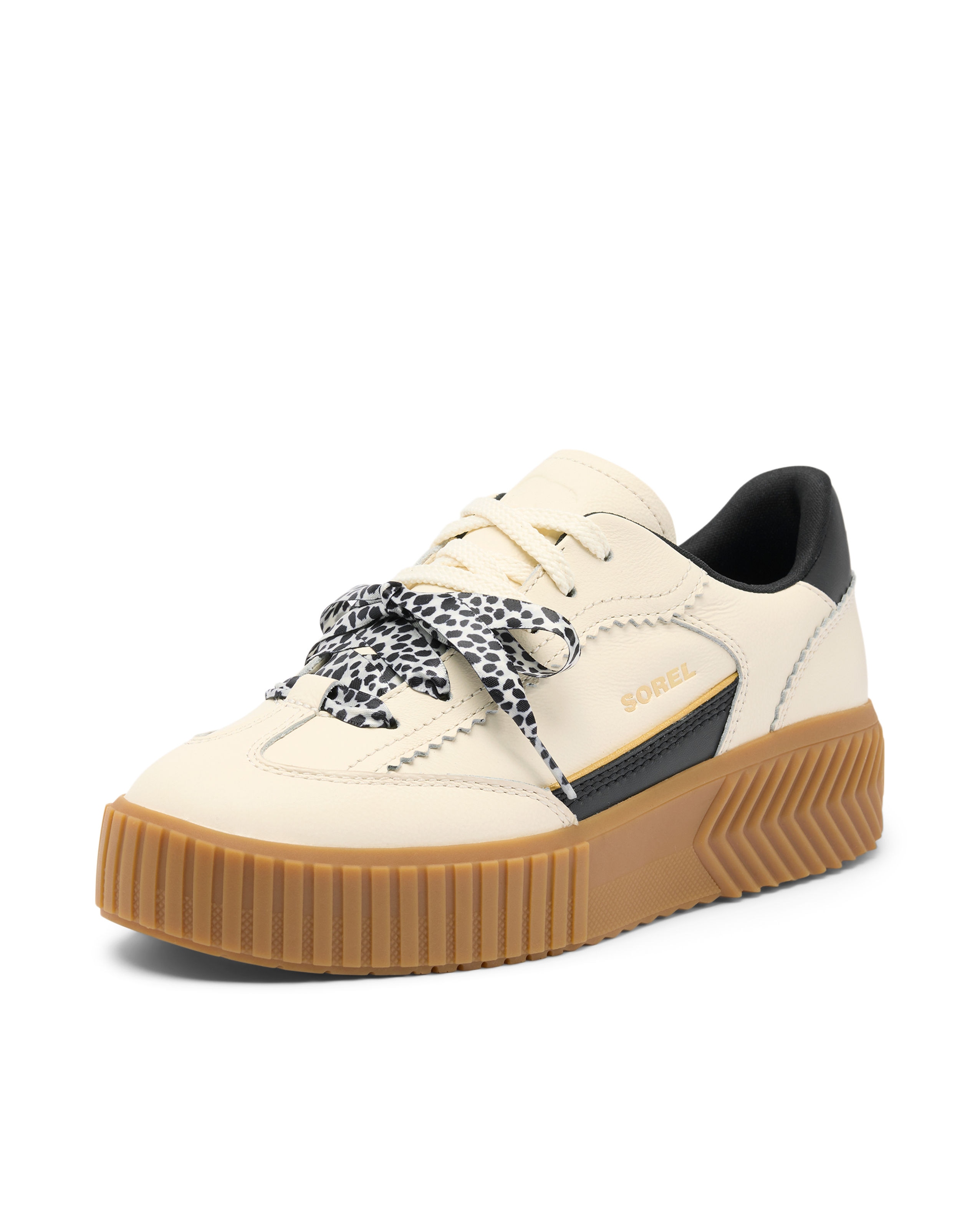 Zapatillas de mujer piel - Sorel - Blanco Blanco-4