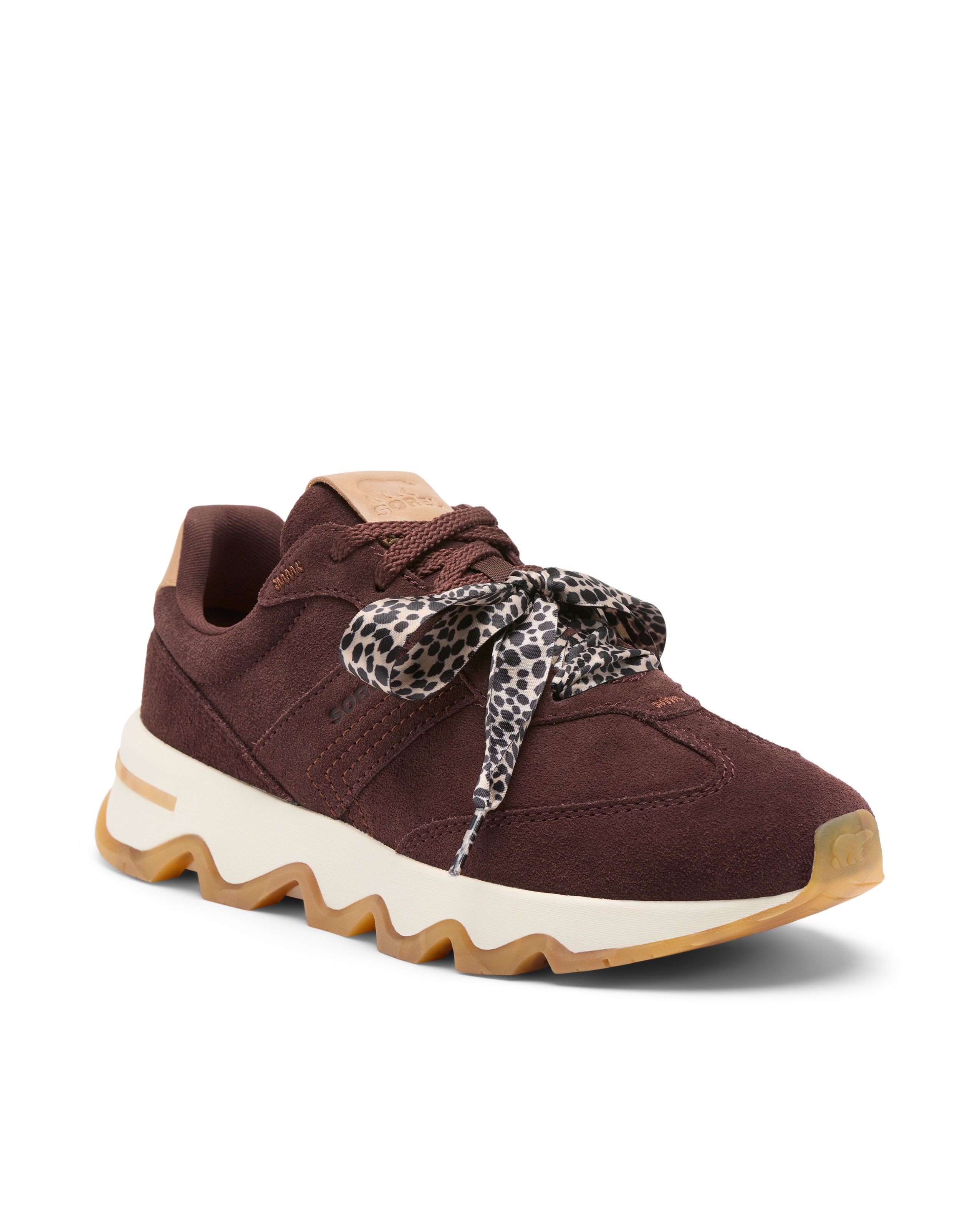 Zapatillas de mujer piel - Sorel - Granate Granate-5