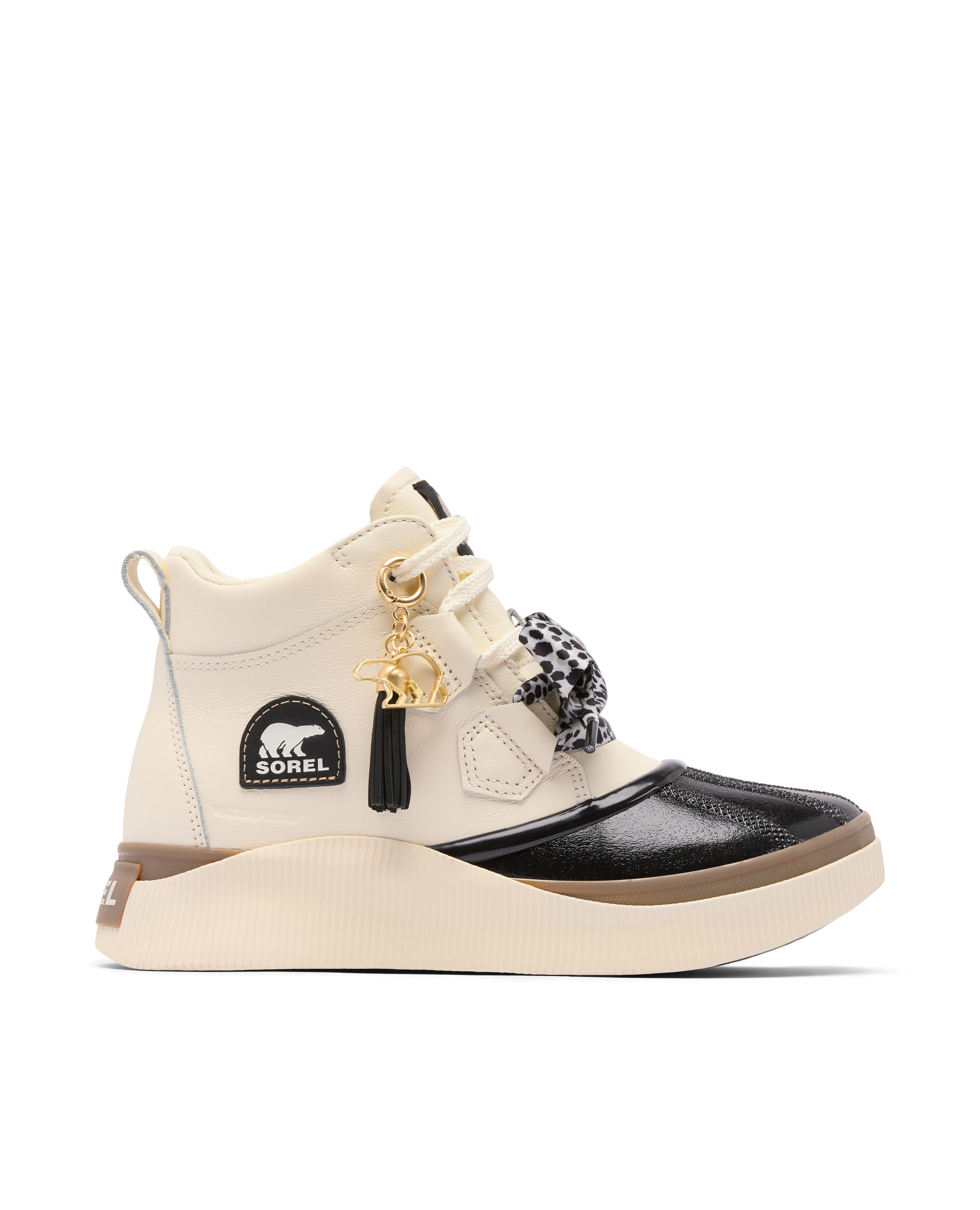 Botas de mujer piel impermeables - Sorel - Blanco Blanco-1