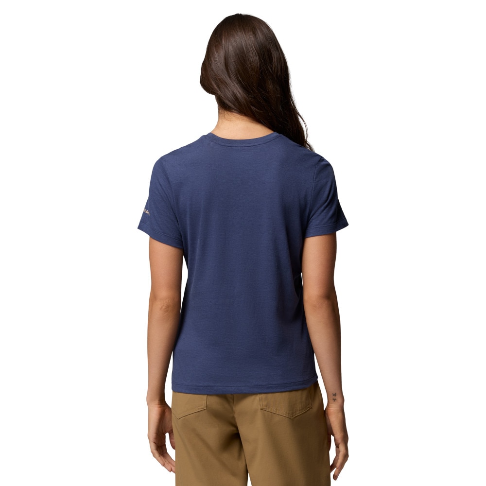 Camiseta de manga corta mujer Ruby Springs™ Columbia - Azul Azul-2