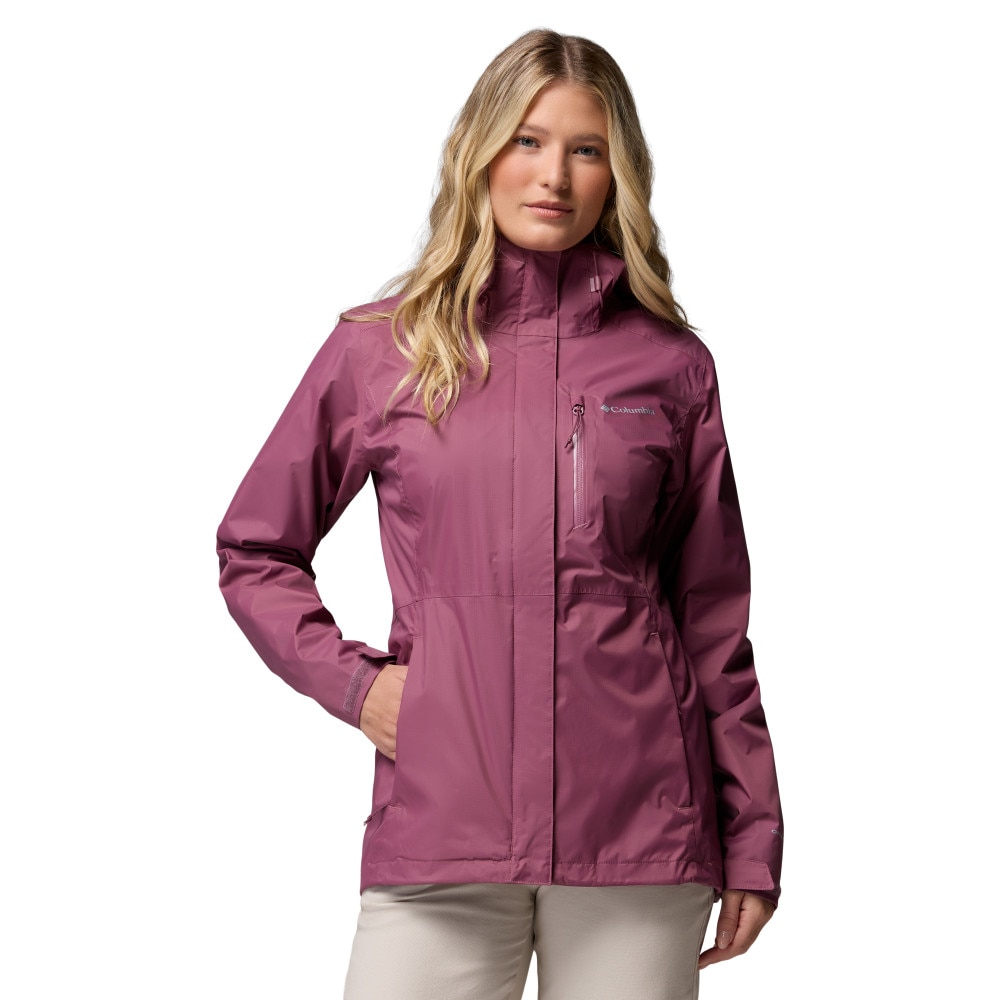 Chaqueta impermeable de mujer Pouring Adventure™ III Columbia - Morado Morado-1