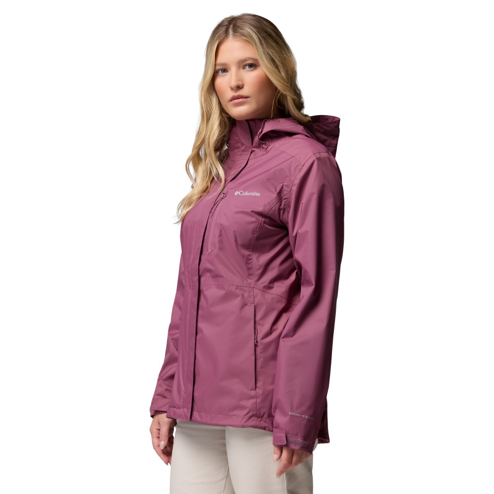 Chaqueta impermeable de mujer Pouring Adventure™ III Columbia - Morado Morado-3