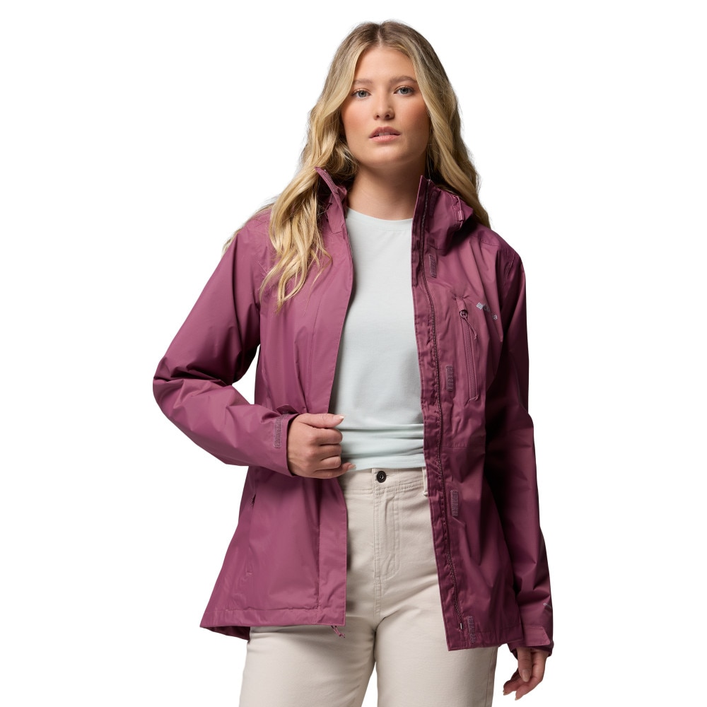 Chaqueta impermeable de mujer Pouring Adventure™ III Columbia - Morado Morado-4