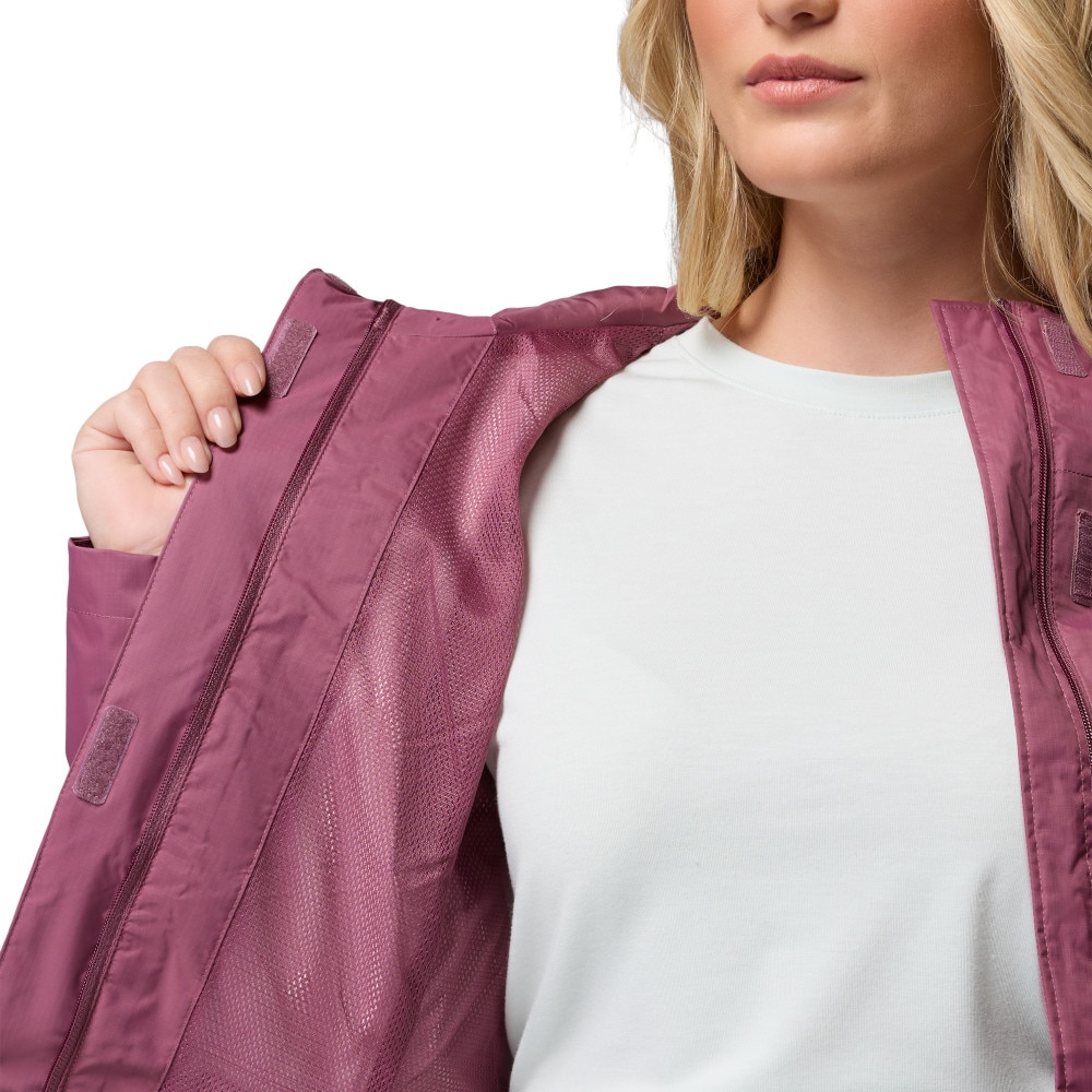 Chaqueta impermeable de mujer Pouring Adventure™ III Columbia - Morado Morado-5