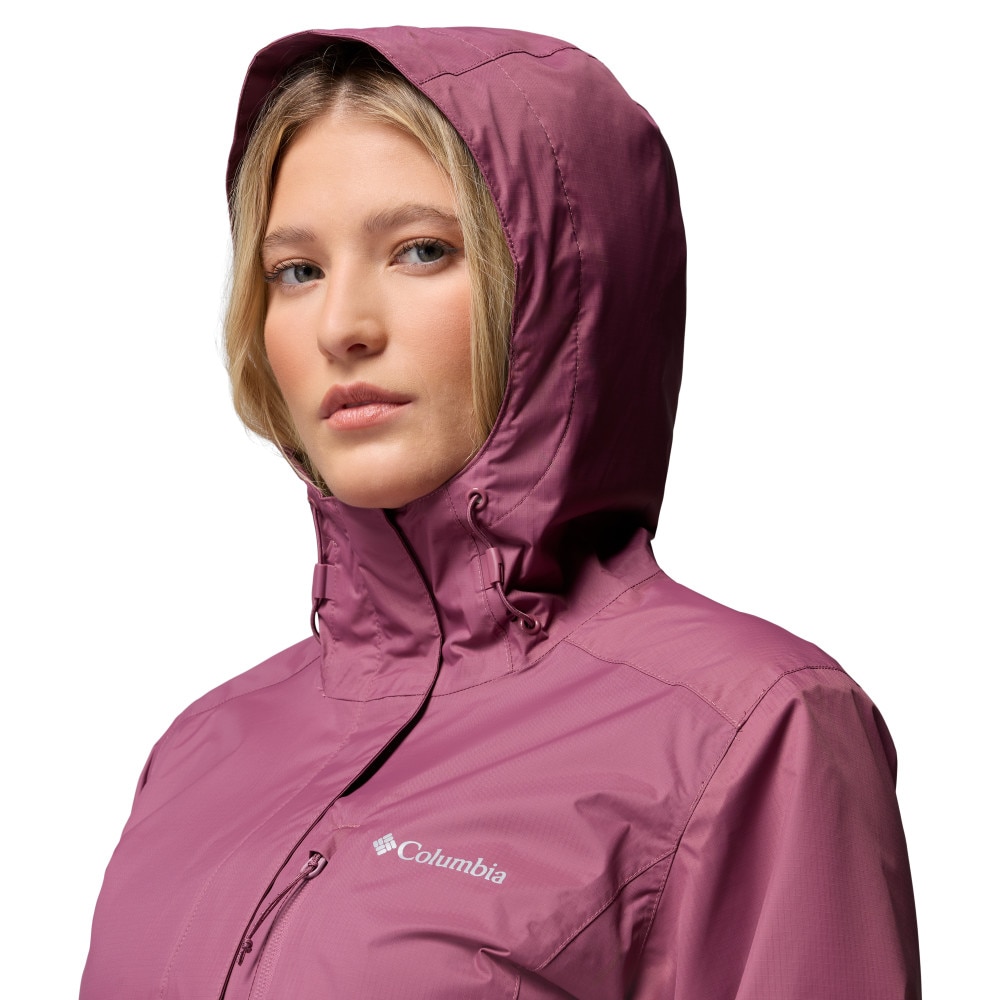 Chaqueta impermeable de mujer Pouring Adventure™ III Columbia - Morado Morado-7