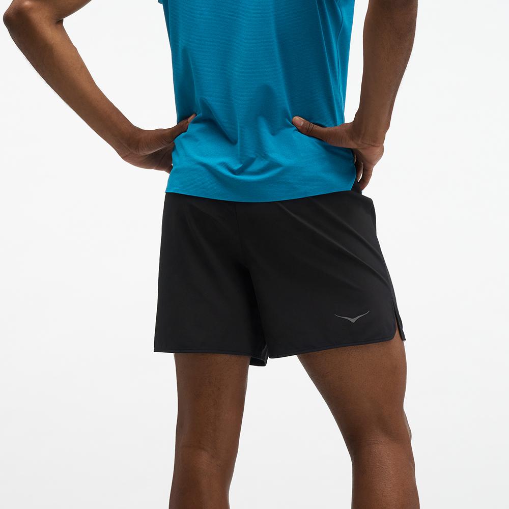Short de hombre GLIDE SHORT 5'BRIEF HOKA - Negro Negro-2