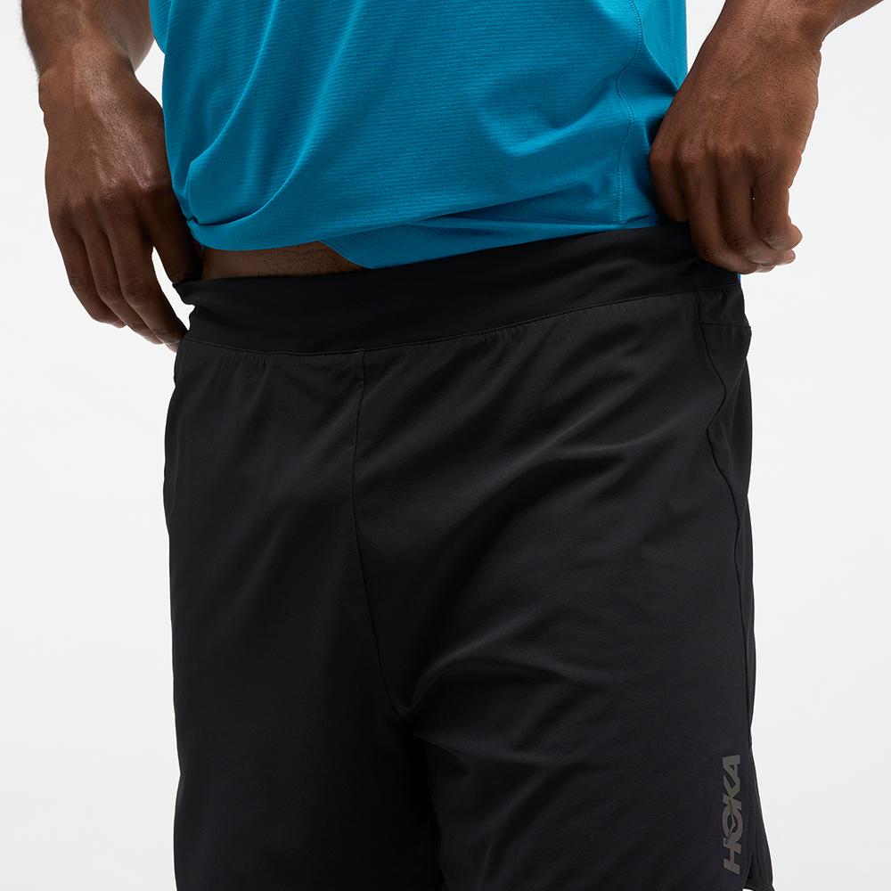 Short de hombre GLIDE SHORT 5'BRIEF HOKA - Negro Negro-3