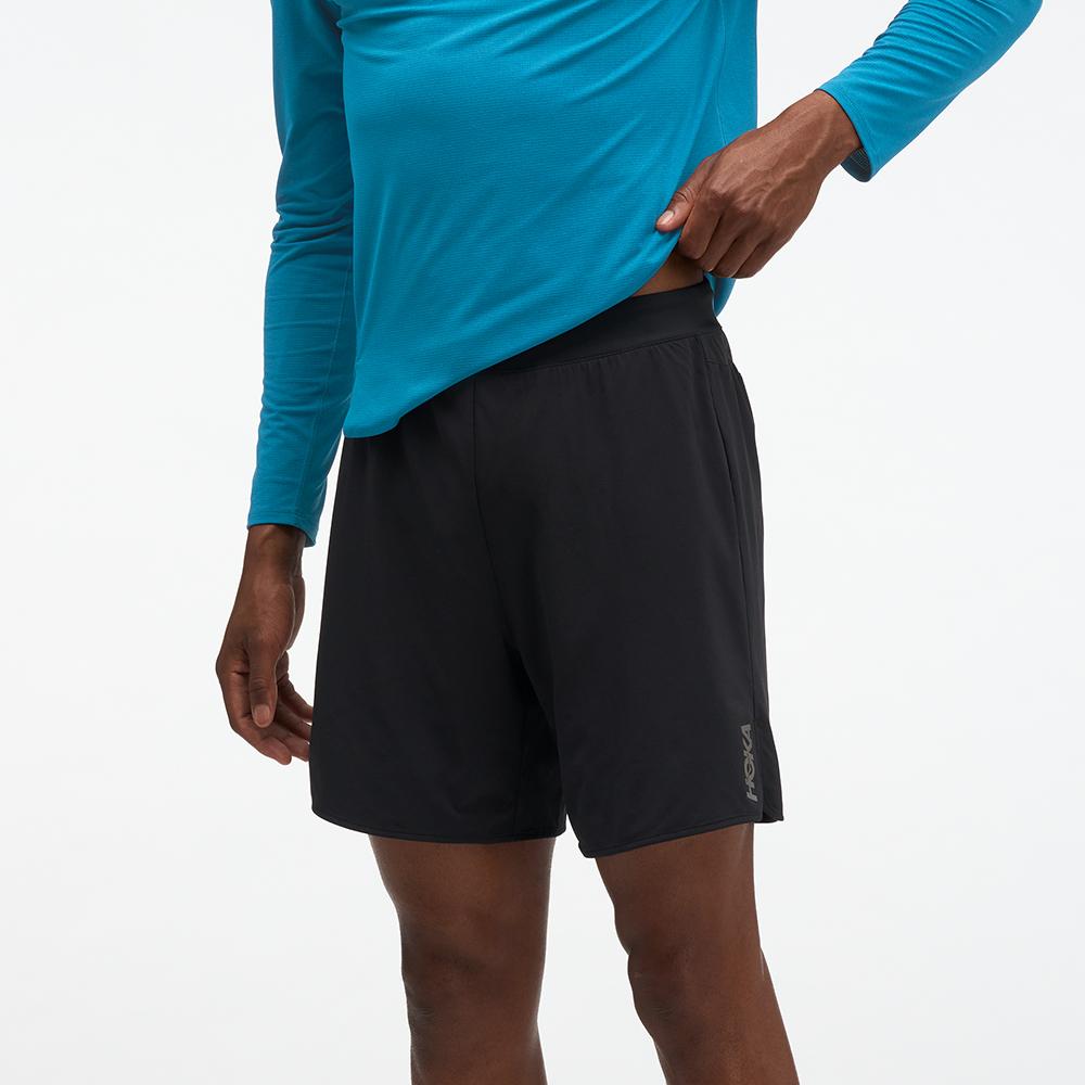 Short de hombre GLIDE SHORT 7' 2IN1 HOKA - Negro Negro-1