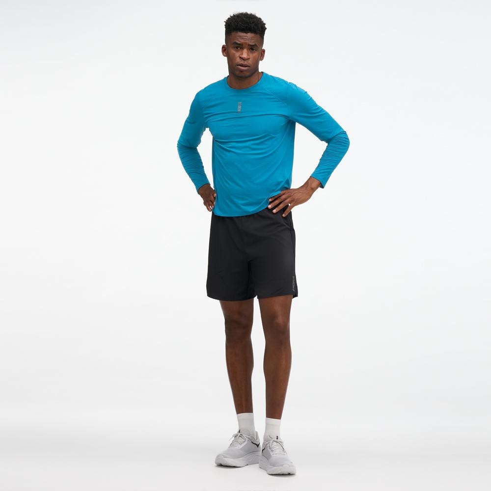 Short de hombre GLIDE SHORT 7' 2IN1 HOKA - Negro Negro-2