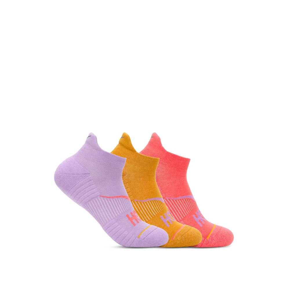 Imagen 0 de Calcetín unisex NO-SHOW RUN SOCK 3-P HOKA Multicolor