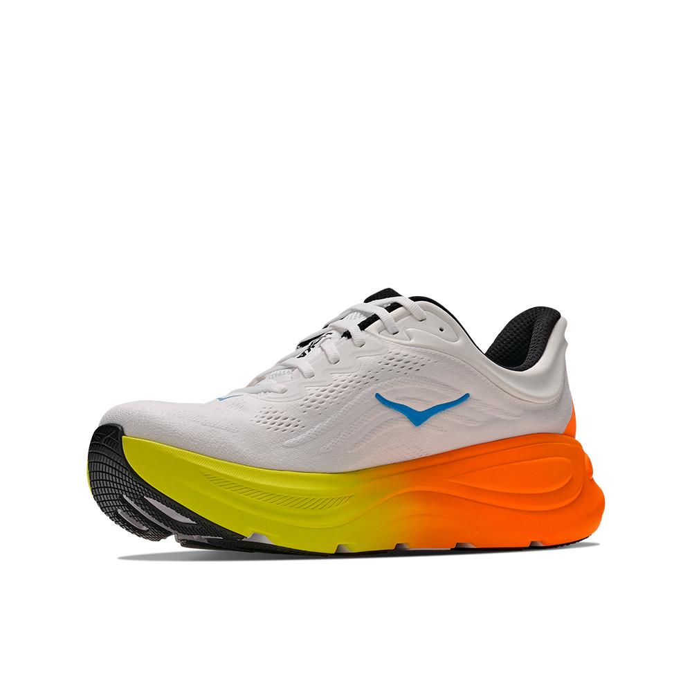 Zapatillas de running de hombre BONDI 9 HOKA - Blanco / Naranja Blanco / Naranja-3
