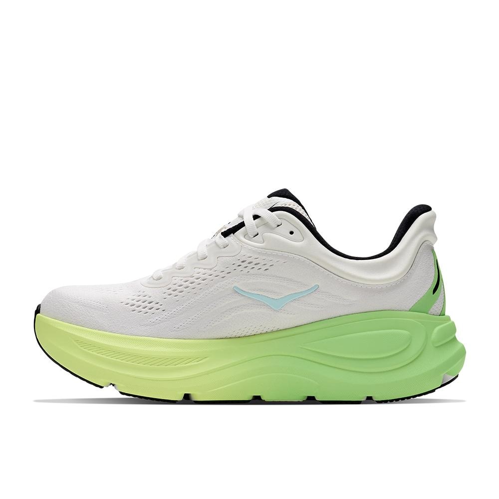 Zapatillas de running de mujer BONDI 9 HOKA - Blanco / Verde Blanco / Verde-2