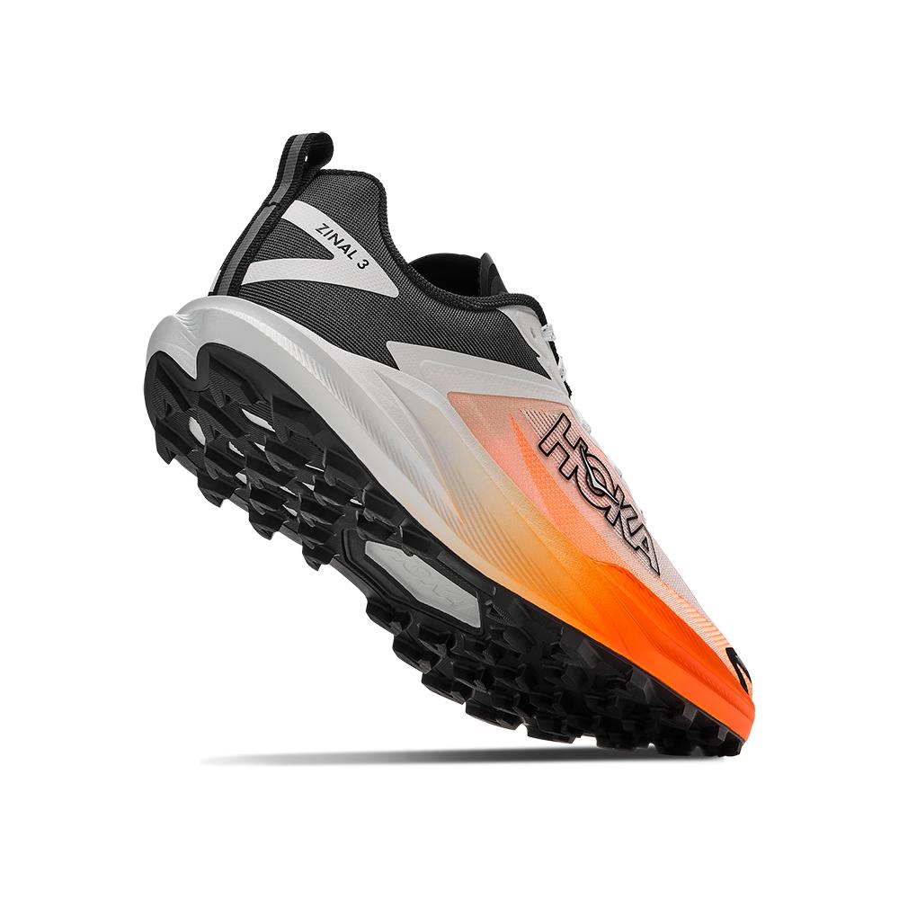 Zapatillas de trail running de hombre ZINAL 3 HOKA - Negro / Naranja Flúor Negro / Naranja Flúor-3