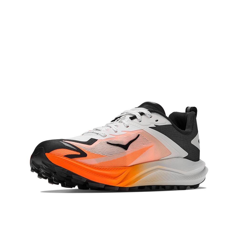 Zapatillas de trail running de hombre ZINAL 3 HOKA - Negro / Naranja Flúor Negro / Naranja Flúor-4