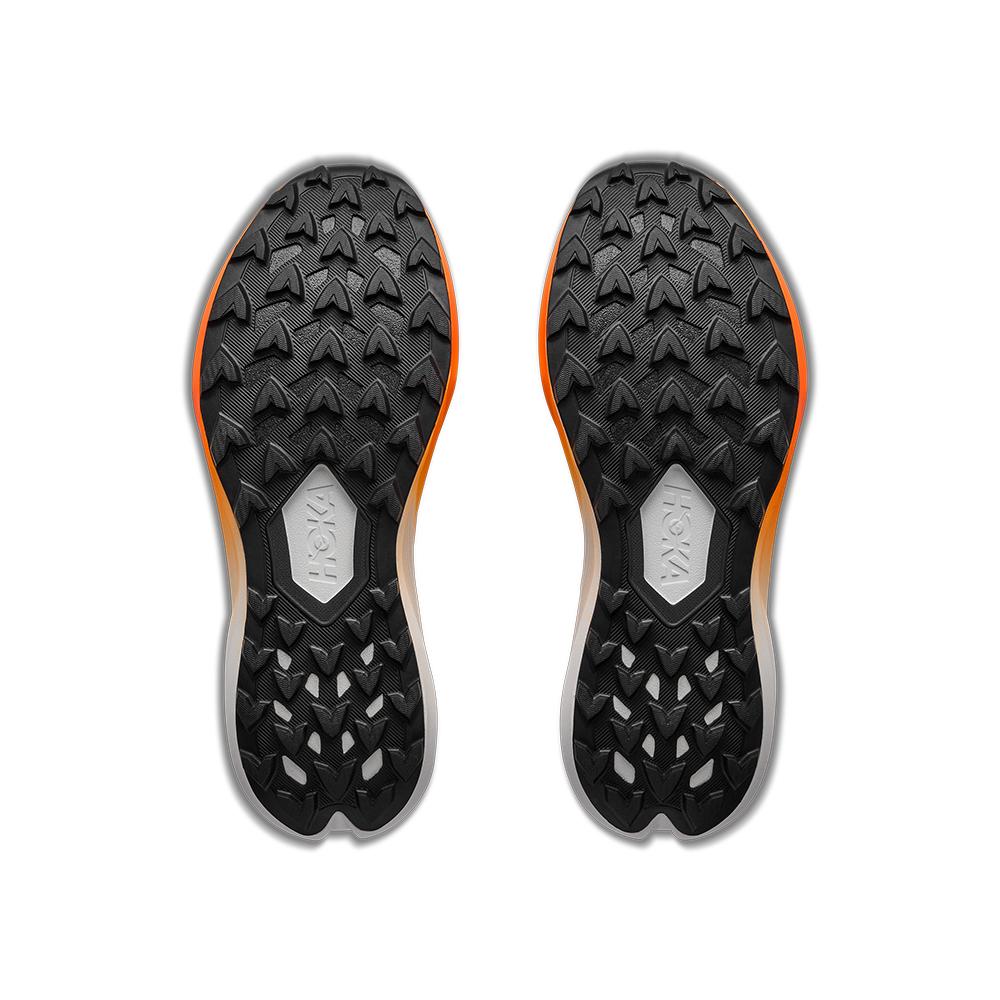 Zapatillas de trail running de hombre ZINAL 3 HOKA - Negro / Naranja Flúor Negro / Naranja Flúor-7