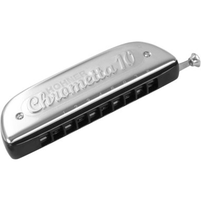 Imagen 0 de Armónica Cromática Hohner Chrometta 10