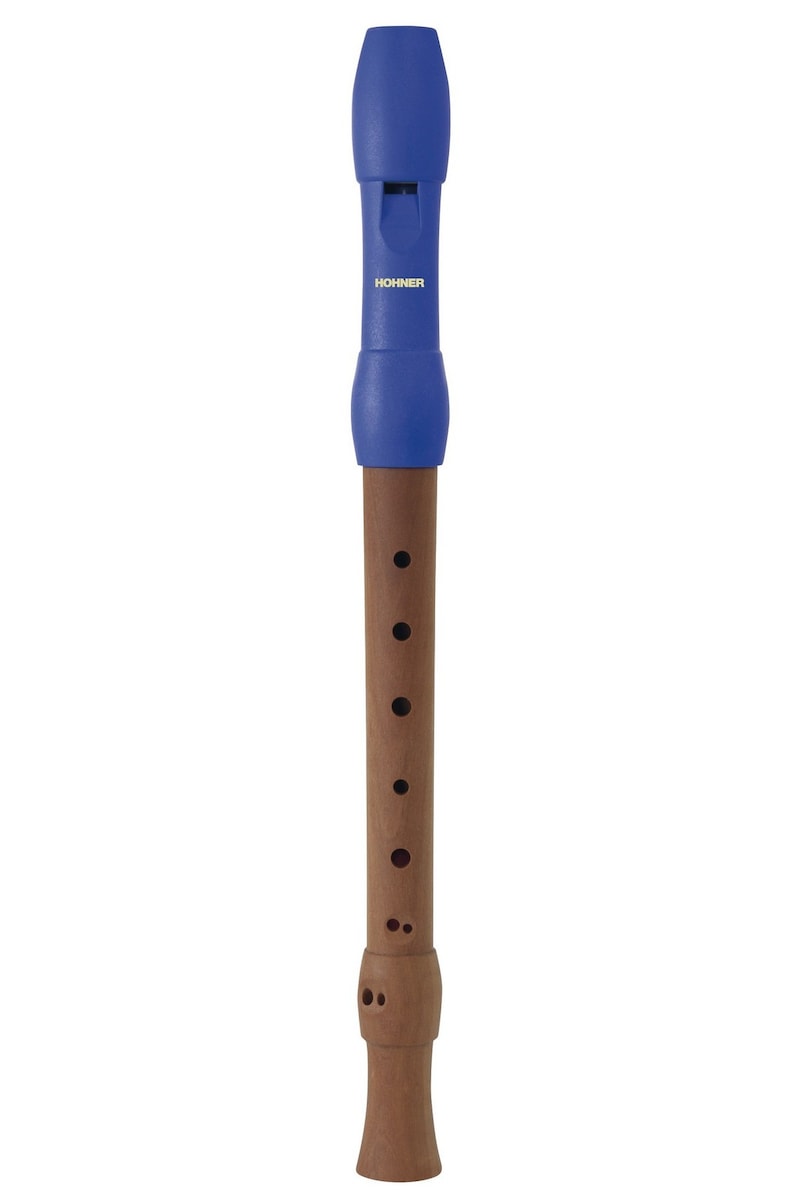Flauta Barroca Hohner B95862 Azul Azul-1