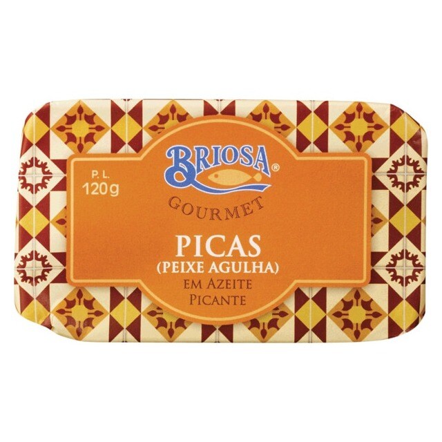 Imagem 0 de Peixe Agulha em Azeite Picante lata 120 g