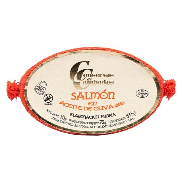 Imagem 0 de Salmão em Azeite lata 111 g