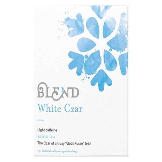 Imagem 0 de White Czar Chá Branco Pai Mu Tan com Baunilha embalagem 30 g