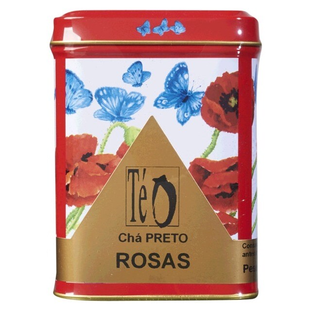 Imagem 0 de Chá Preto Aromatizado a Rosas 100 g