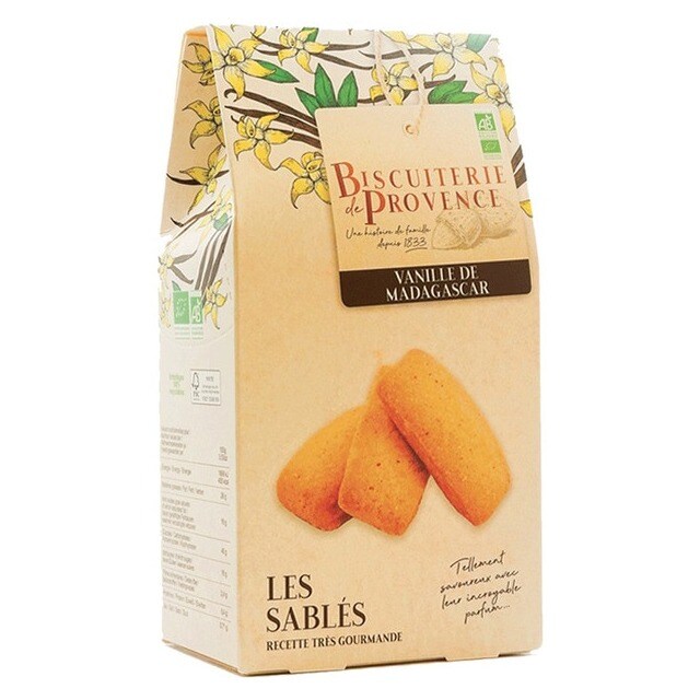 Imagem 0 de Les Sablés Bolachas com Baunilha Biológicas 120 g