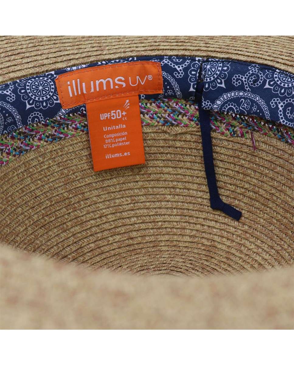 Pamela de mujer orange con protección solar - Illums - Multicolor Multicolor-3