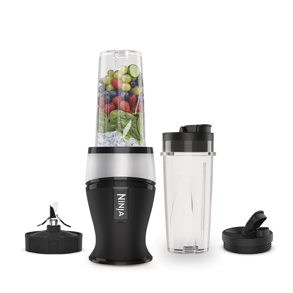 Batidora de vaso individual Ninja QB3001EUS para smoothies - Negro Negro-1