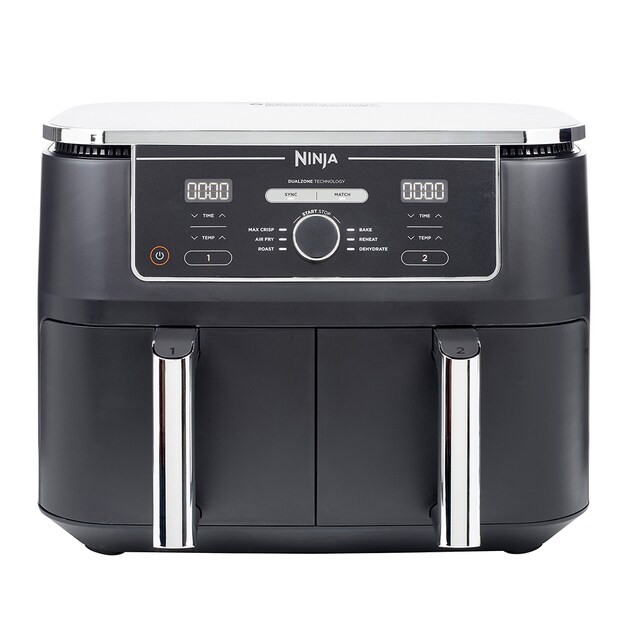 Imagen 0 de Freidora de aire sin aceite doble Ninja AF400EU 6 en 1 compartimento doble Max 9,5L