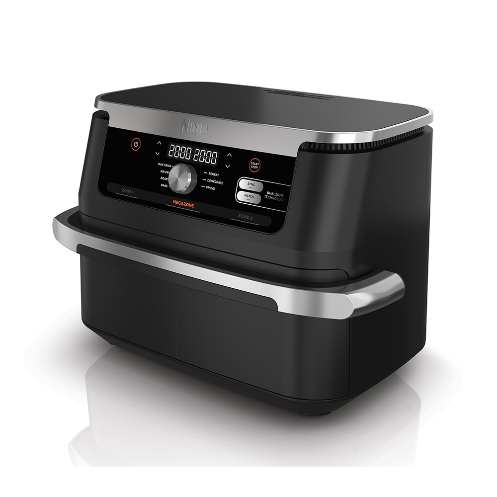 Imagen 2 de Freidora de aire sin aceite Ninja AF500EU compartimento extragade Foodi Max 10,4L - Negro Negro