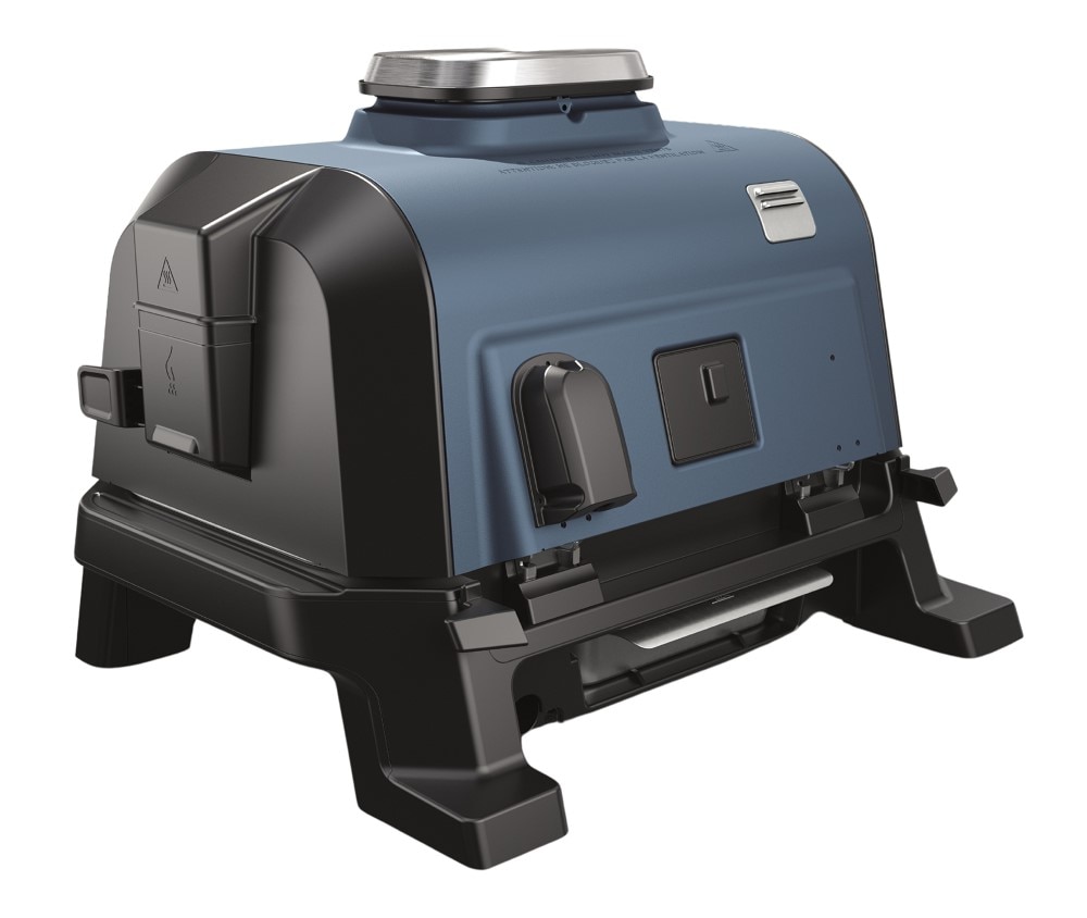 Imagen 4 de Barbacoa eléctrica de exterior con ahumador + freidora de aire Ninja OG901EU Woodfire Pro connect xl - Negro Negro