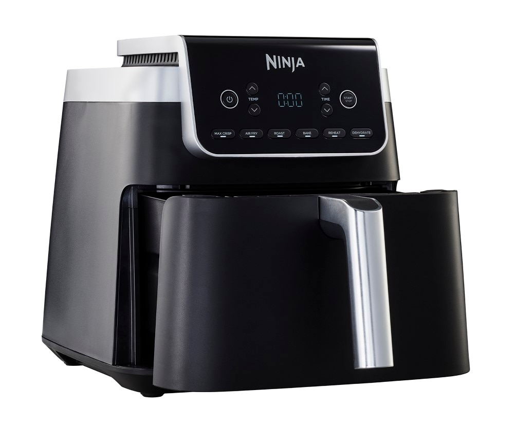 Freidora de aire sin aceite Ninja AF180 6 en 1 Max. 6,2L - Negro Negro-4
