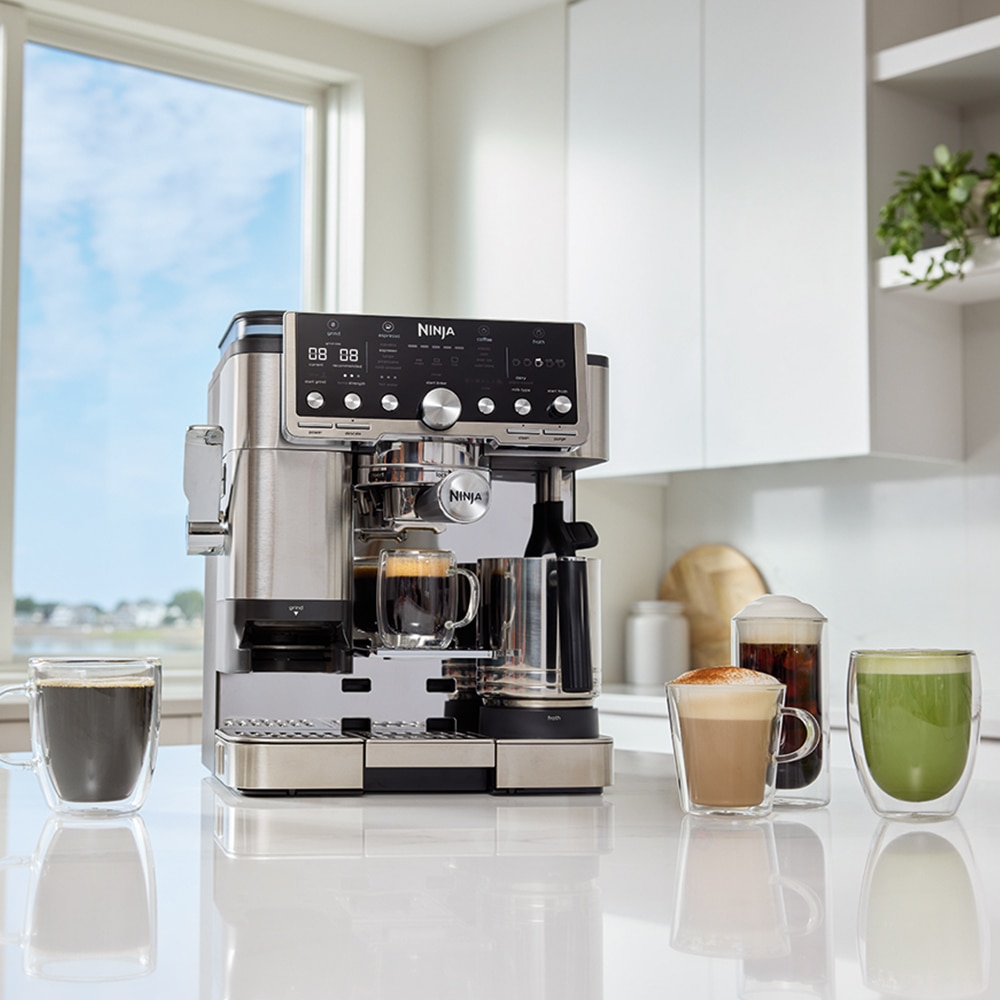 Imagen 5 de Cafetera Espresso manual Ninja Luxe™ ES701EU café Premier - Gris Gris