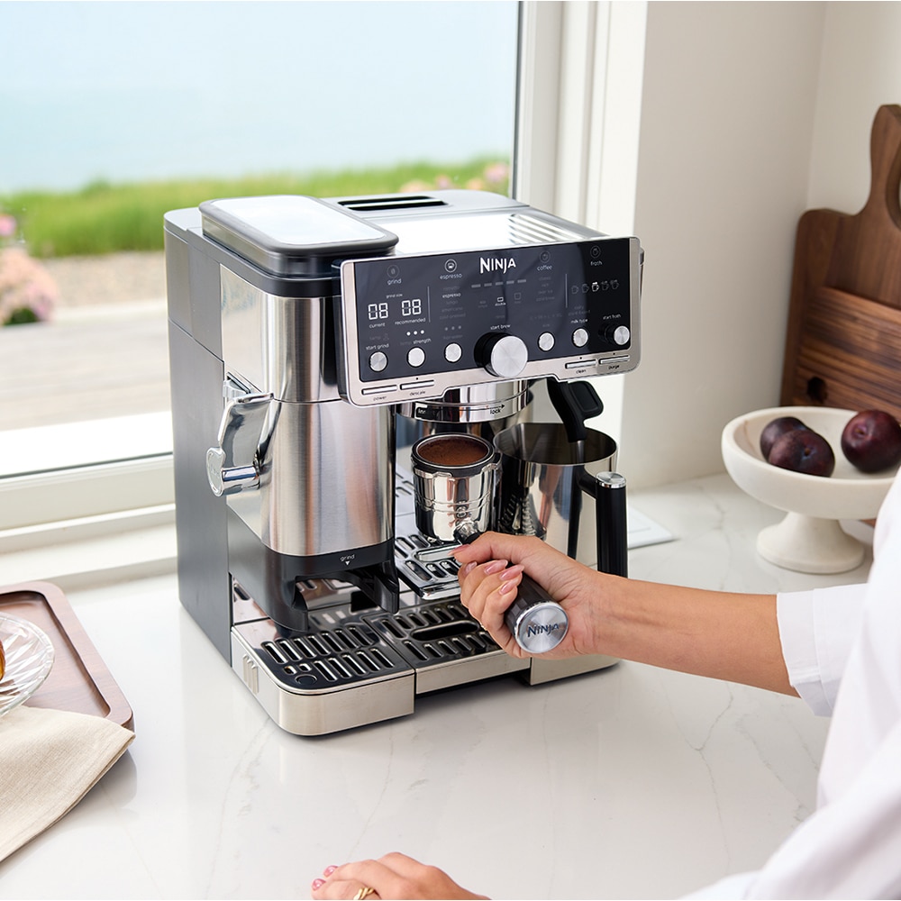 Imagen 6 de Cafetera Espresso manual Ninja Luxe™ ES701EU café Premier - Gris Gris