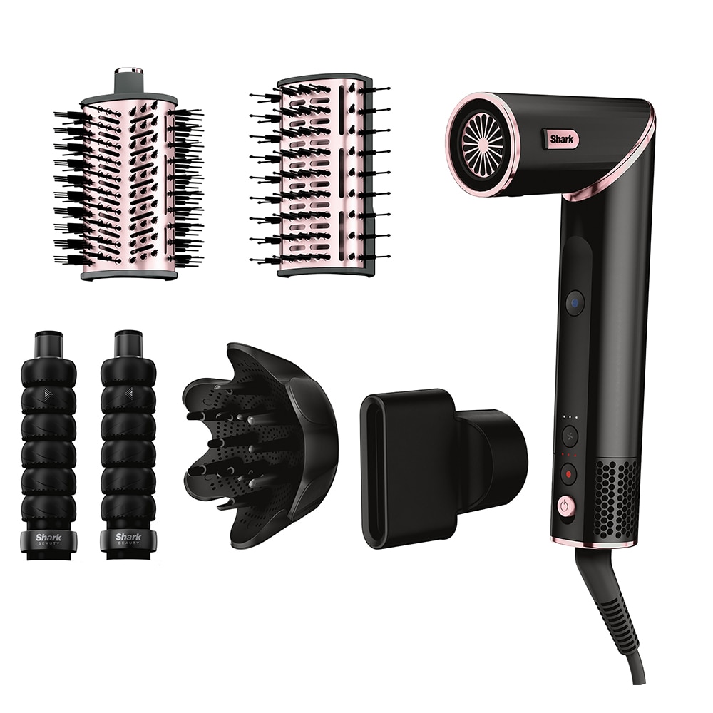Secador de pelo y modelador Flexstyle Shark HD446EU 5 en 1 - Negro Negro-1