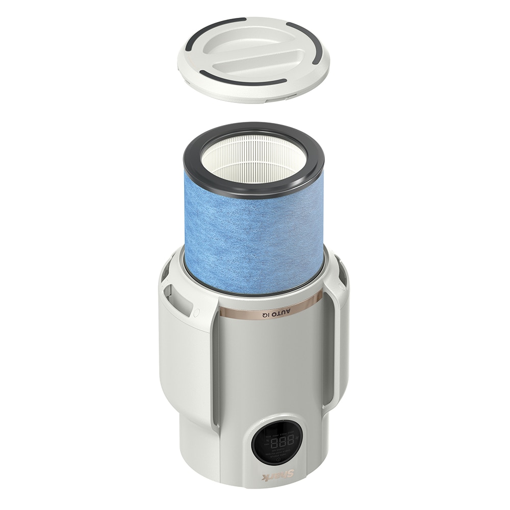 Imagen 2 de Purificador de aire NeverChange5 Shark HP072EU Filtro HEPA y AUTO-IQ - Blanco roto Blanco roto