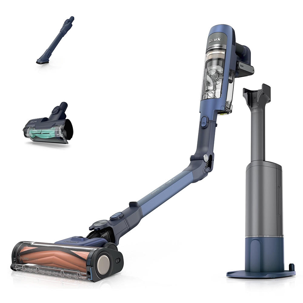 Imagen 0 de Aspirador de escoba recargable Shark IA3241EUT con vaciado automático Azul