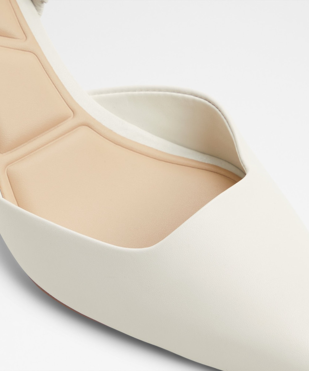 Zapatos de salón de mujer con punta afilada - Aldo - Blanco Blanco-7