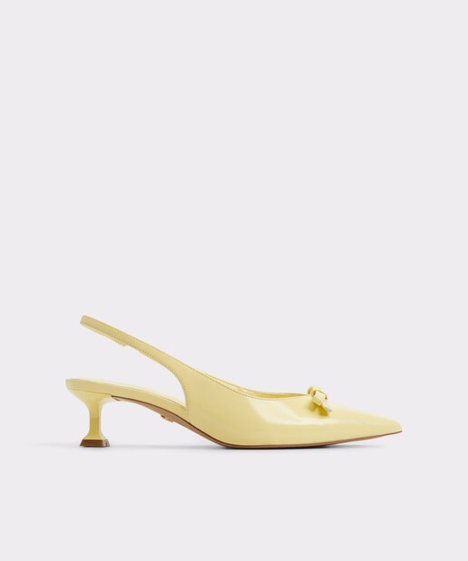 Imagen 0 de Zapatos de salón de mujer de piel con punta afilada