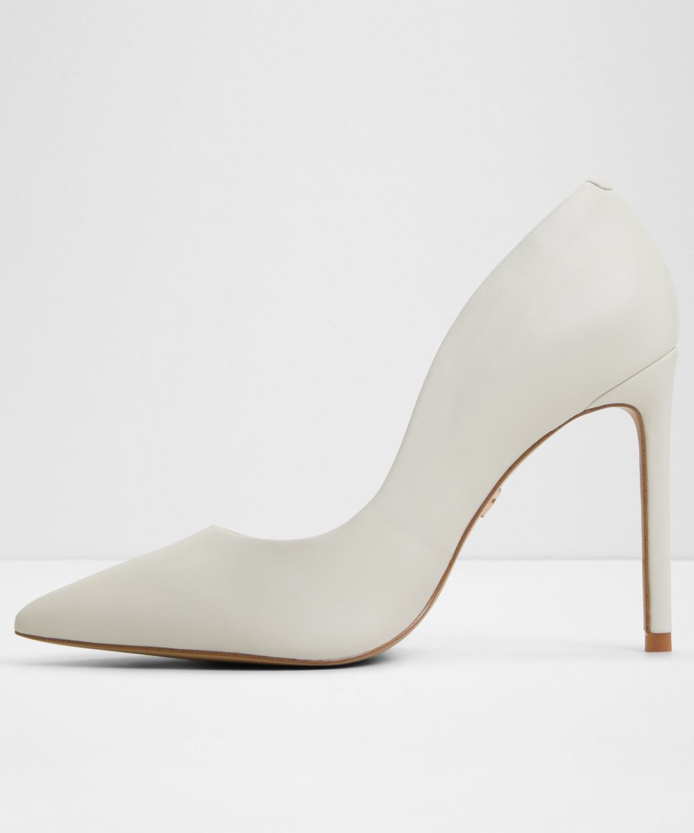 Zapatos de salón de mujer con punta afilada - Aldo - Blanco Blanco-2