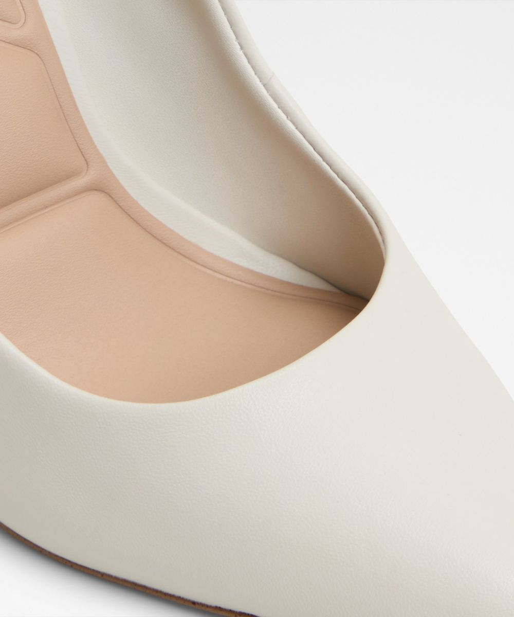 Zapatos de salón de mujer con punta afilada - Aldo - Blanco Blanco-7
