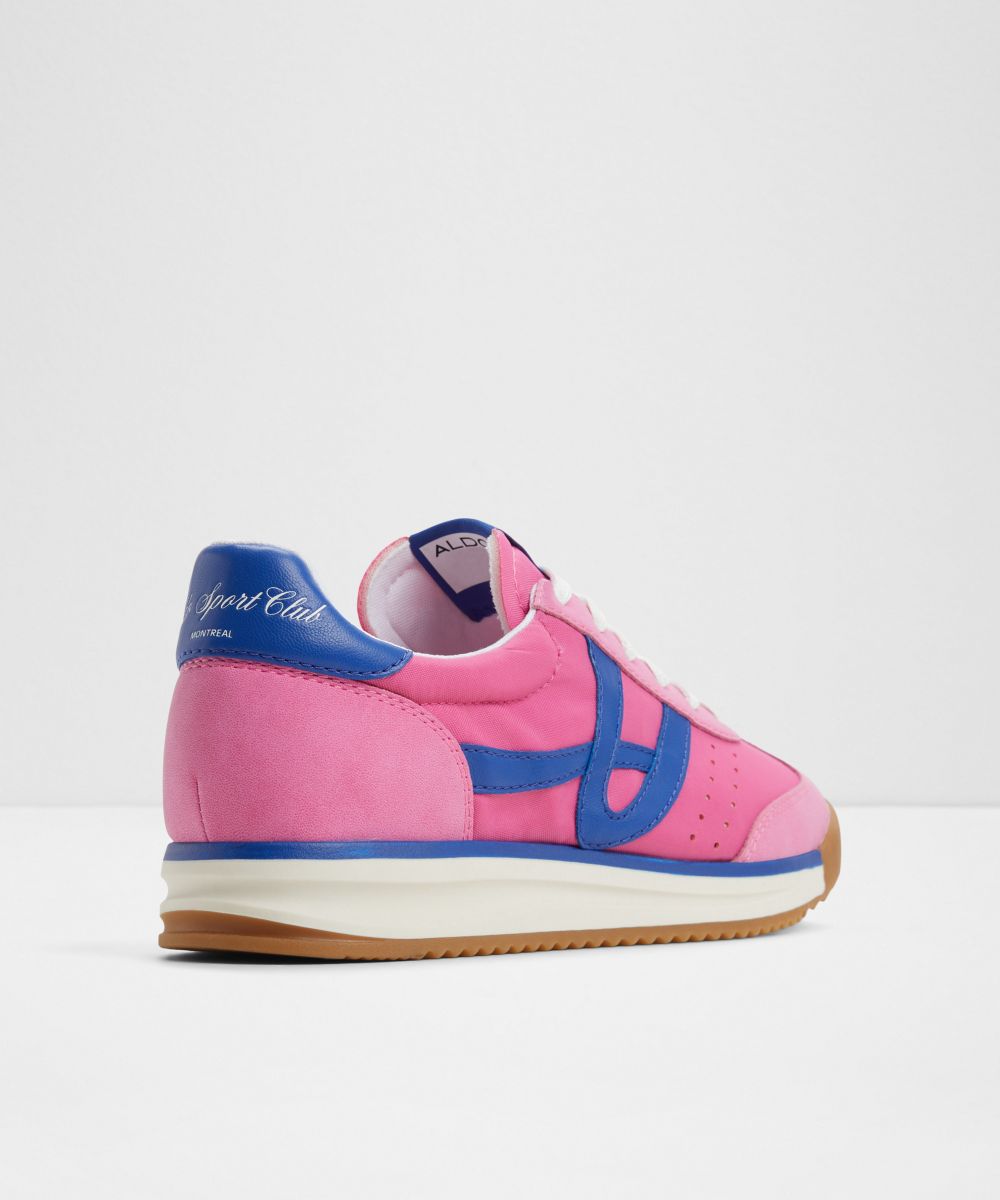 Zapatillas deportivas de mujer con punta redonda - Aldo - Rosa Rosa-3