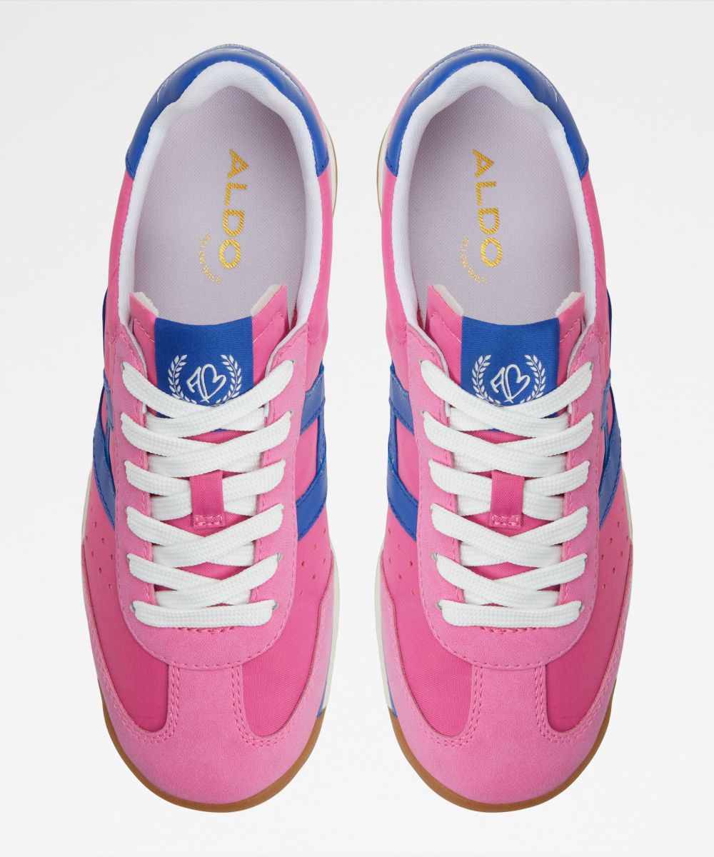 Zapatillas deportivas de mujer con punta redonda - Aldo - Rosa Rosa-6