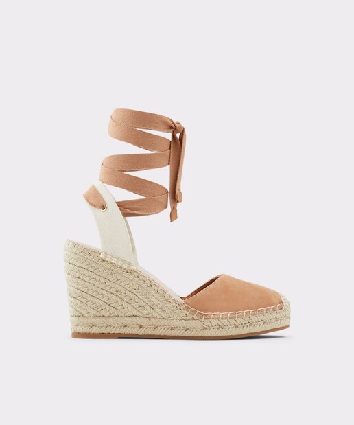 Imagen 0 de Sandalias de cuña de mujer con punta redonda