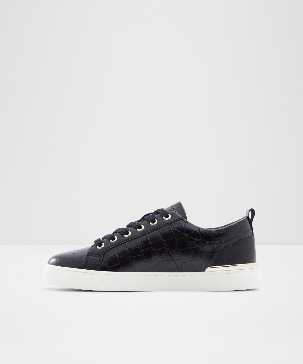 Zapatillas deportivas de mujer con punta redonda - Aldo - Negro Negro-2
